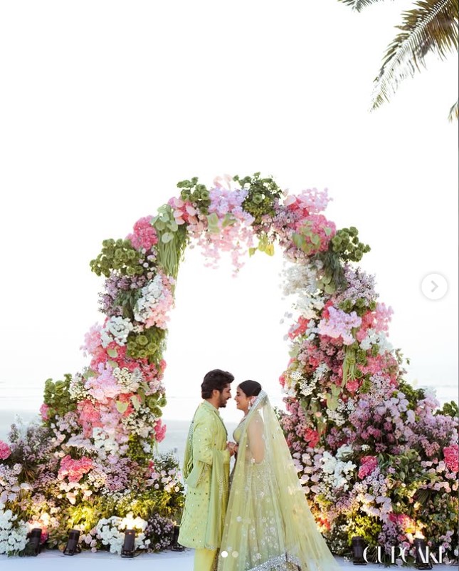 Royal traditional wedding setup
